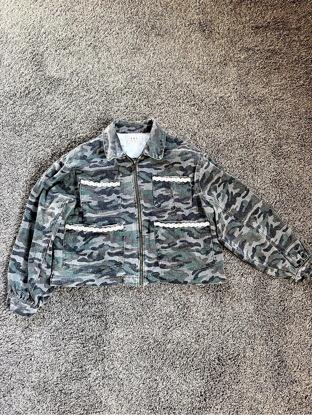 POL Camo Utility Jacket